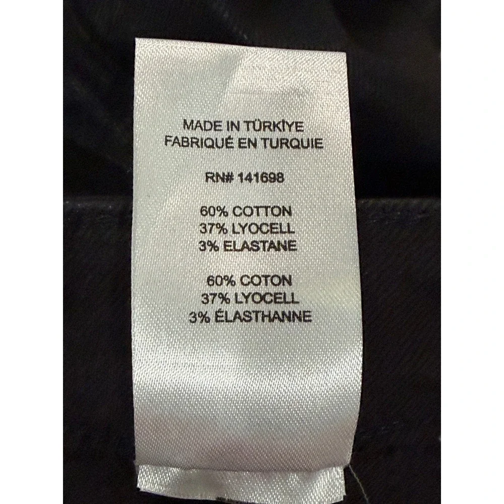 NWT $275 RAMY Brook Helena High-Rise Flare Coated Japanese Denim Sailor Jean  26 - Picture 15 of 15